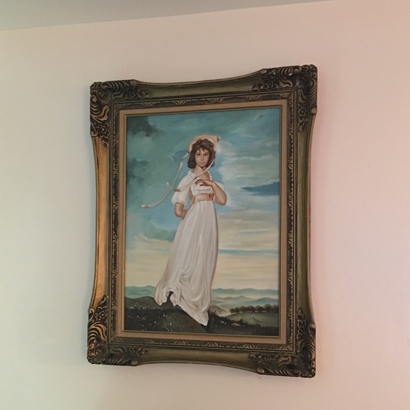 Blueboy and Pinkie one of a kind oil painting. - Picture 4 of 5